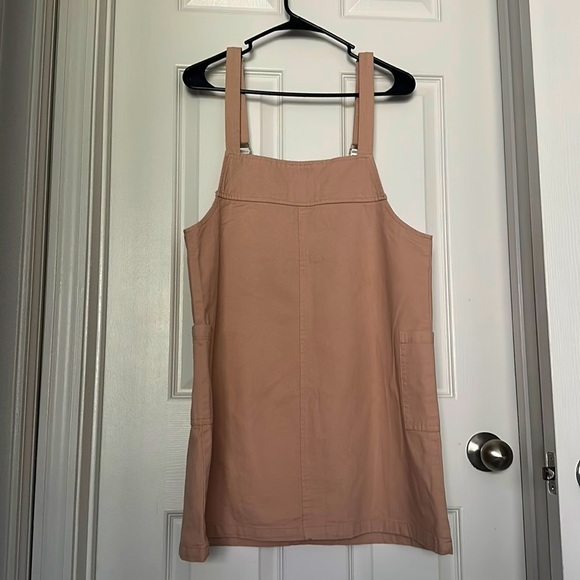Altar’d State Blush Overall Dress Size Medium - Picture 4 of 4